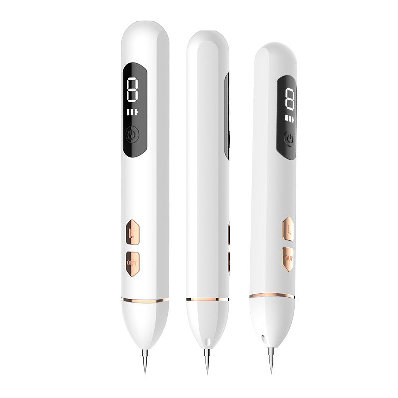 HKM-788435 LCD Nevus Pen - Dual-Use Freckle Removal Device with 5 Power Settings