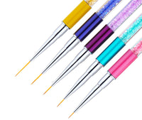 HKM-329107 Acrylic Nail Art Liner Brush for French Lines - Various Sizes Available