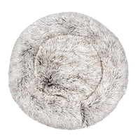 HKM-003091 Cozy Tie-Dye Plush Cat Nest for Winter Comfort - Available in Multiple Sizes
