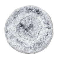 HKM-003091 Cozy Tie-Dye Plush Cat Nest for Winter Comfort - Available in Multiple Sizes