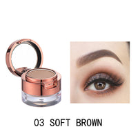 HKM-764883 Double Layer Waterproof Eyebrow Powder Set - 6 Multicolor Options for Perfect Modification