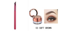 HKM-764883 Double Layer Waterproof Eyebrow Powder Set - 6 Multicolor Options for Perfect Modification