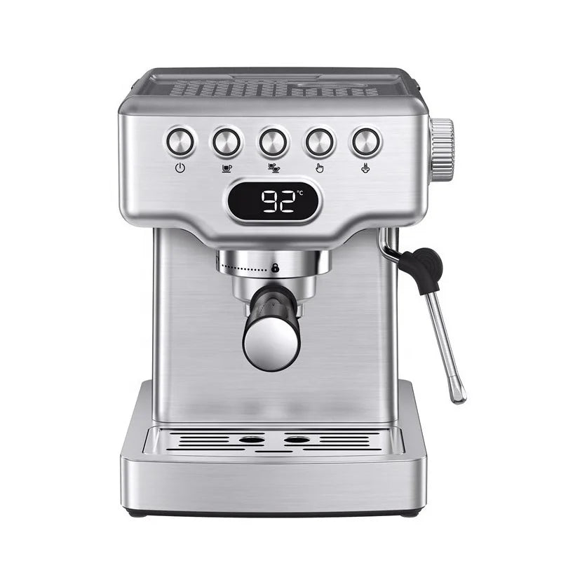 KTX-034451 19 Bar Espresso Machine with Milk Frother and Removable Water Tank for Home Coffee Preparation