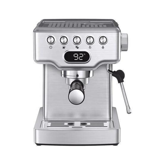 KTX-034451 19 Bar Espresso Machine with Milk Frother and Removable Water Tank for Home Coffee Preparation