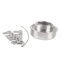 HKM-059923 Compact Outdoor Stainless Steel Alcohol Stove for Lightweight Camping and Hiking