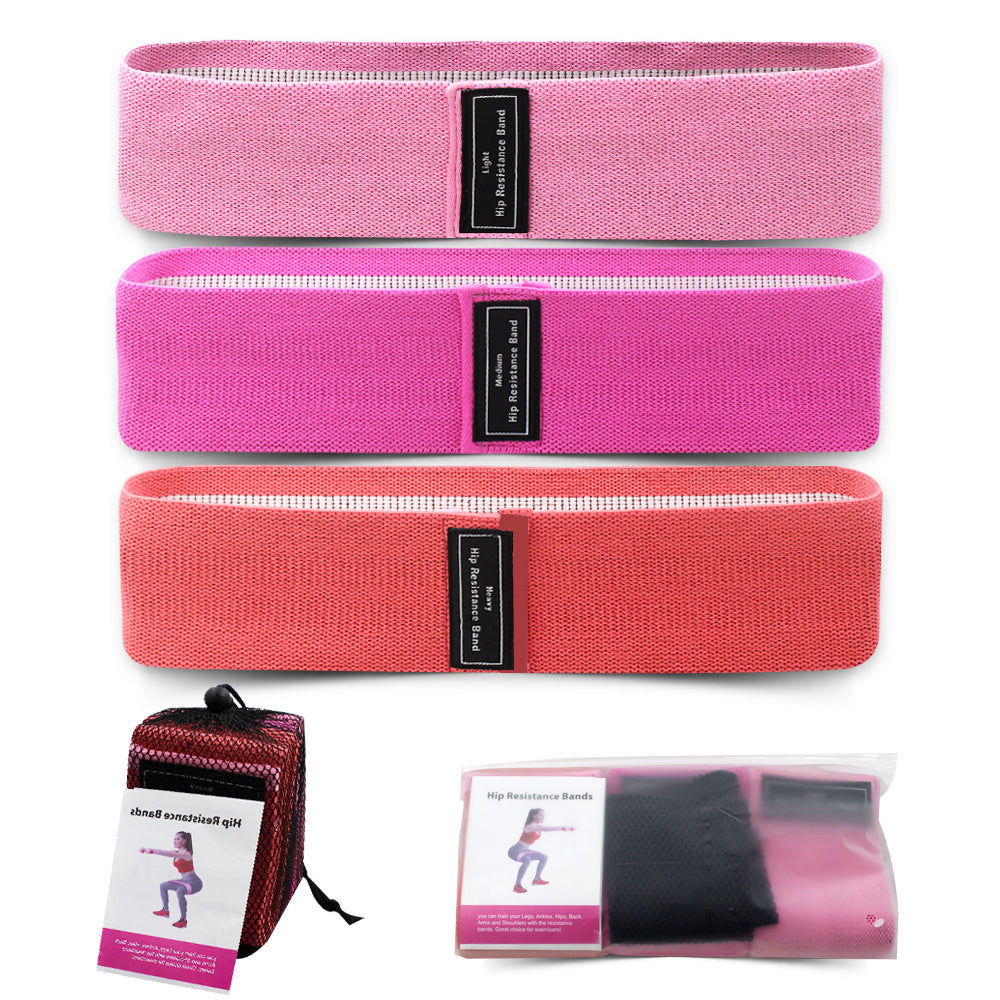 HKM-525267 Deep Squat Resistance Band Set with Hip Ring for Enhanced Flexibility and Strength Training
