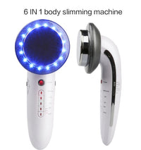HKM-903059 6-in-1 Ultrasonic EMS LED Cavitation and Galvanic Therapy Device for Body Slimming and Skin Renewal