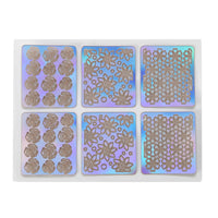 HKM-491795 Hollow Nail Art Printing Stickers for Creative Designs