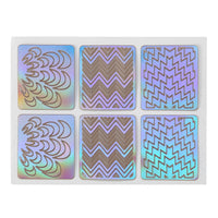 HKM-491795 Hollow Nail Art Printing Stickers for Creative Designs
