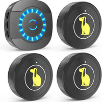 HKM-359763 Dog Training Doorbell with Waterproof Touch Button for Easy Outdoor Access