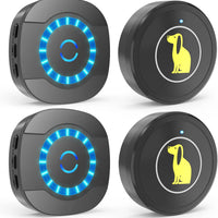 HKM-359763 Dog Training Doorbell with Waterproof Touch Button for Easy Outdoor Access