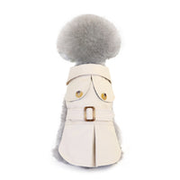HKM-854803 Trendy Three-Color Windbreaker for Small Dogs - Perfect for Autumn and Winter