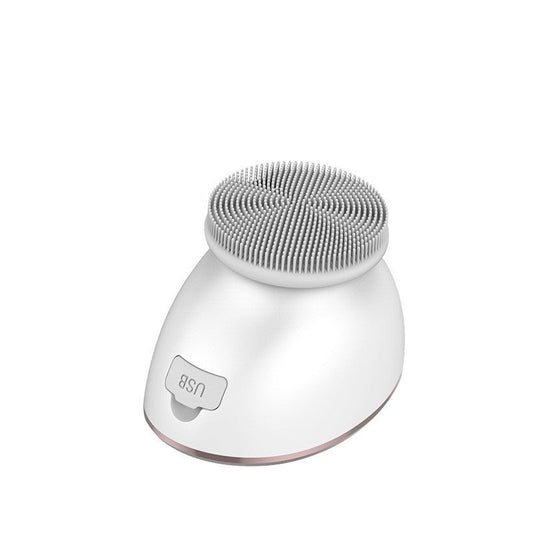 HKM-705299 USB Rechargeable Electric Silicone Facial Cleansing Device for Deep Pore Cleaning