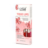 HKM-415955 12-Color Waterproof Lip Liner Set - Silky Formula for Precise Application
