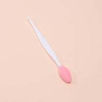 HKM-884435 Dual-Sided Silicone Lip and Nose Exfoliating Brush for Gentle Cleansing and Dead Skin Removal