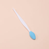 HKM-884435 Dual-Sided Silicone Lip and Nose Exfoliating Brush for Gentle Cleansing and Dead Skin Removal