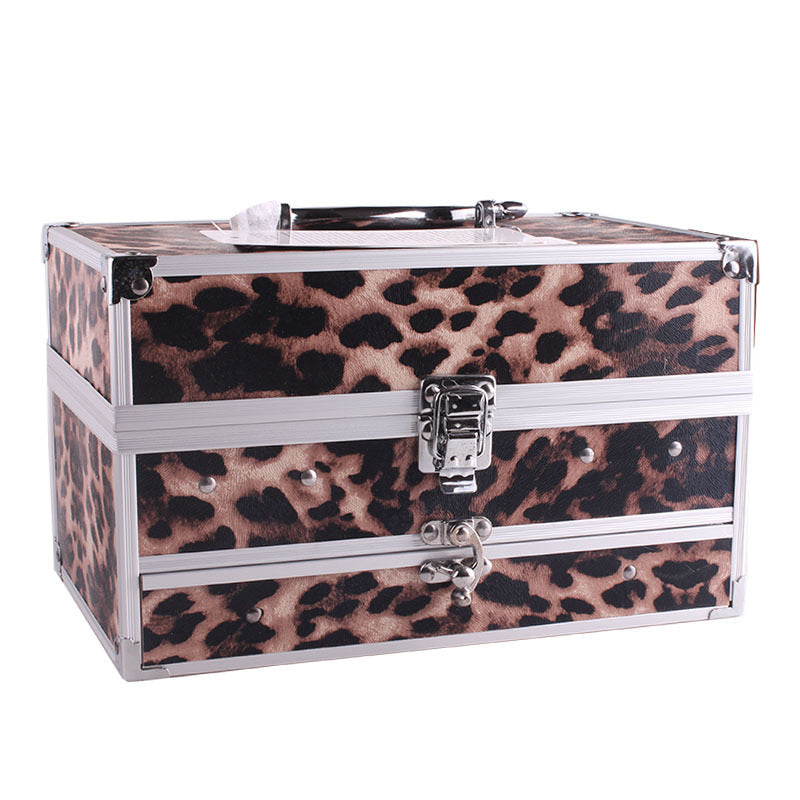 HKM-057491 Multicolor Makeup Artist Cosmetic Box with Over Eight Eyeshadow Colors - Model 7007-006Y/N