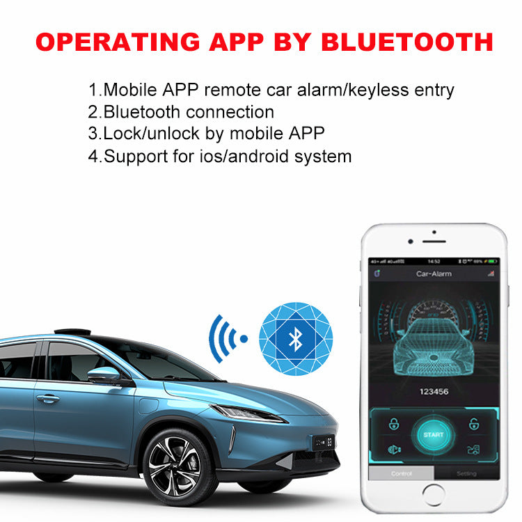 KTX-823507 Induction Car Anti-Theft Device with Unlocking Feature