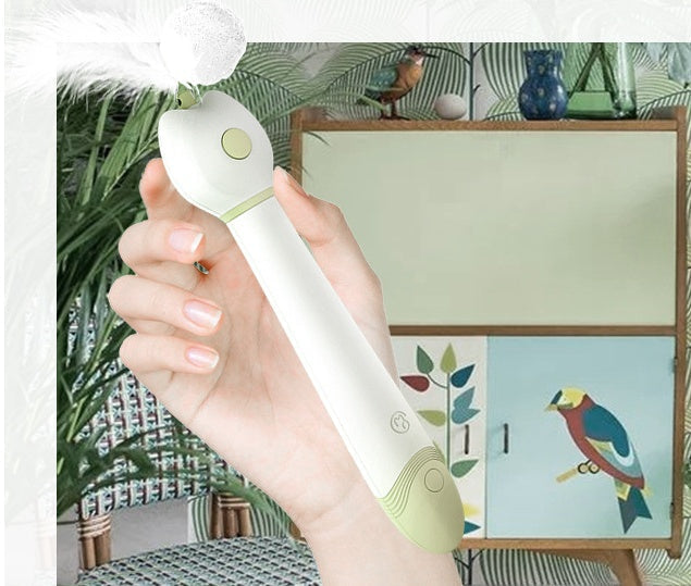 HKM-680211 Interactive Laser Cat Toy Stick - ABS PC Material for Fun Pet Play