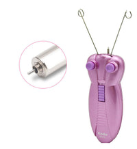HKM-653907 Electric Body Hair Removal Device - Waterless Cleaning, ABS, Purple Color, Full Body Use