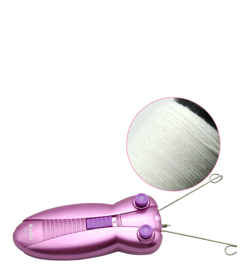 HKM-653907 Electric Body Hair Removal Device - Waterless Cleaning, ABS, Purple Color, Full Body Use
