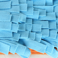 HKM-077523 Dog Training Snuffle Blanket for Stress Relief and Bite Resistance - 50x70cm in Orange and Pink