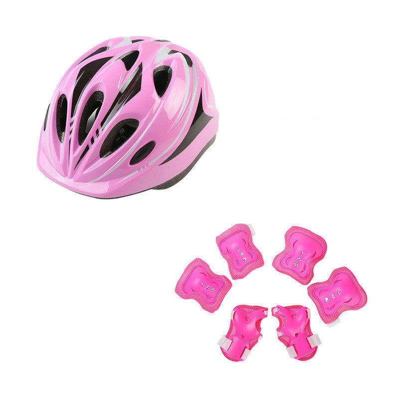 KTX-037523 Adjustable Kids' Helmet for Roller Skating, Skateboarding, and Biking Safety Gear