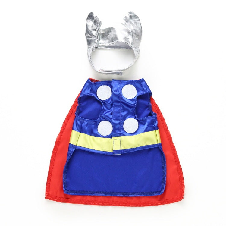 HKM-264467 Hip Hop Style Funny Dog Clothes - Polyester Pet Apparel for All Sizes: S, M, L, XL