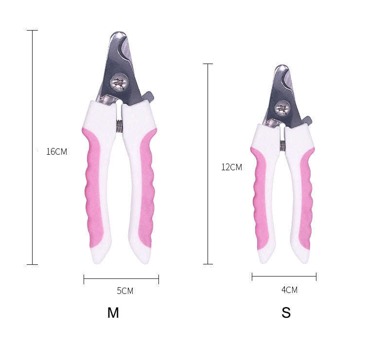 HKM-742163 Pet Nail Clippers with Stainless Steel Blades and Comfortable Handle for Dogs, Cats, and Small Animals
