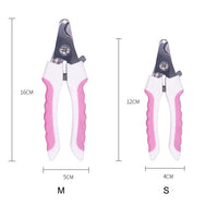 HKM-742163 Pet Nail Clippers with Stainless Steel Blades and Comfortable Handle for Dogs, Cats, and Small Animals