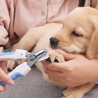 HKM-742163 Pet Nail Clippers with Stainless Steel Blades and Comfortable Handle for Dogs, Cats, and Small Animals