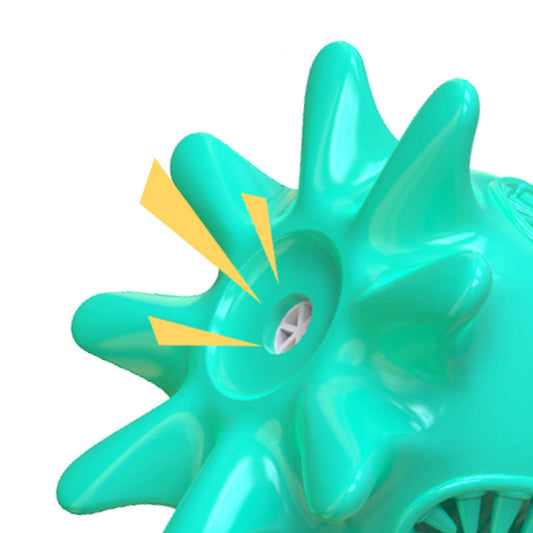 HKM-136659 Interactive Chew Dog Toothbrush Toy - Small Octopus Design for Clean Teeth and Fresh Breath