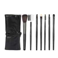 HKM-379731 Beginner Makeup Brush Set with Leather Case for Easy Storage and Travel