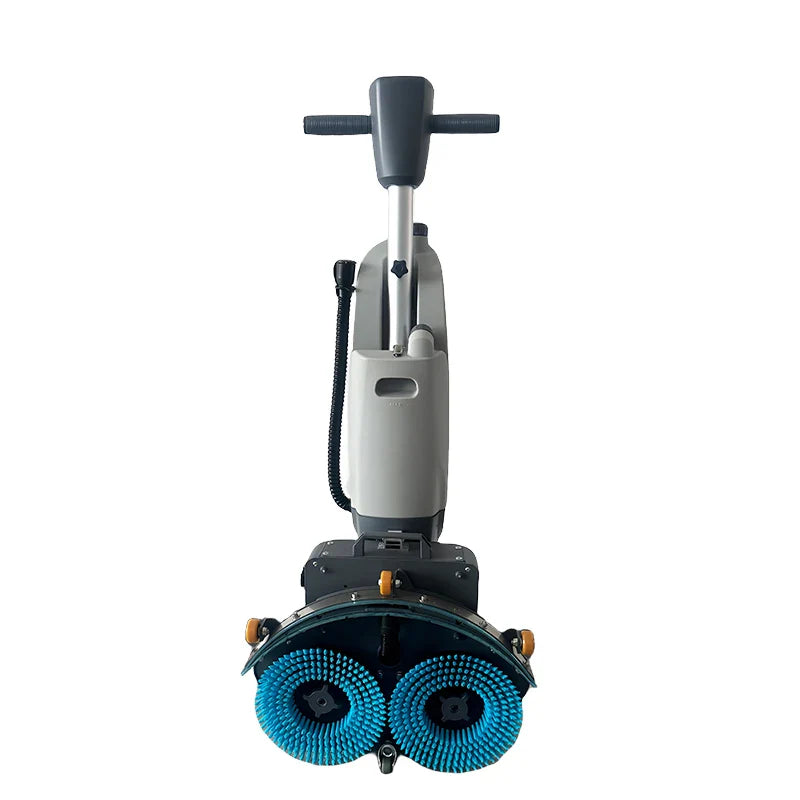 KTX-817427 Dual Brush Hard Floor Scrubber for Efficient Tile Cleaning and Maintenance