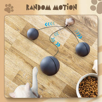 HKM-529043 Automatic Interactive Cat Ball Toy - Self-Rolling Electric Play Ball for Dogs and Cats - Safe, Sturdy Design with Smart Play Feature - Ideal for Indoor Pet Enrichment