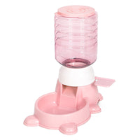 HKM-853075 Automatic Pet Feeder with 1.8L Capacity - Available in Apricot, Green, and Powder Colors