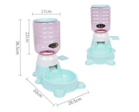 HKM-853075 Automatic Pet Feeder with 1.8L Capacity - Available in Apricot, Green, and Powder Colors