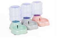 HKM-853075 Automatic Pet Feeder with 1.8L Capacity - Available in Apricot, Green, and Powder Colors