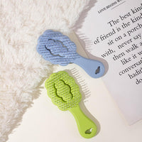 HKM-511635 Cloud-Shaped Small Dog Grooming Brush for Gentle Grooming of Puppies and Small Breeds