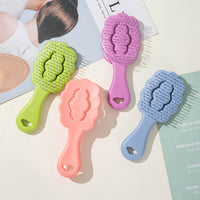 HKM-511635 Cloud-Shaped Small Dog Grooming Brush for Gentle Grooming of Puppies and Small Breeds