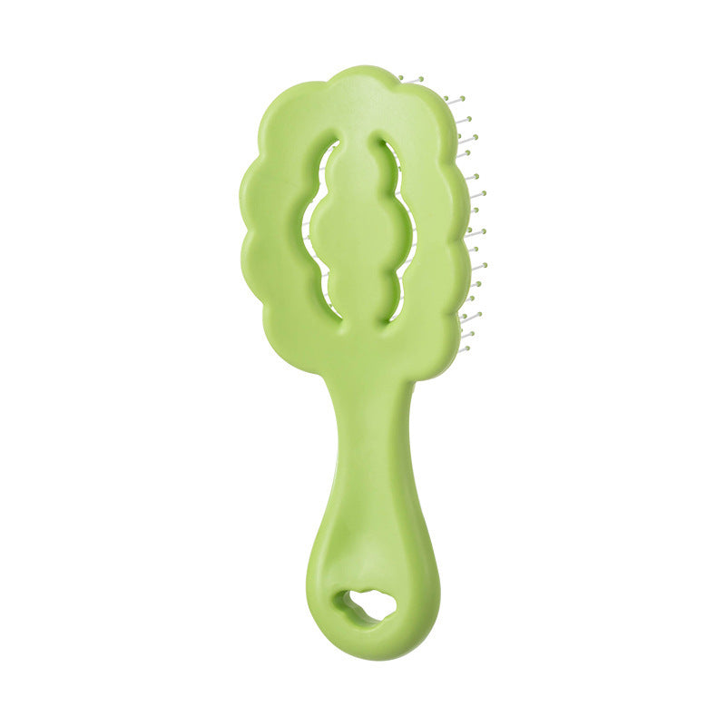HKM-511635 Cloud-Shaped Small Dog Grooming Brush for Gentle Grooming of Puppies and Small Breeds