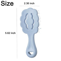 HKM-511635 Cloud-Shaped Small Dog Grooming Brush for Gentle Grooming of Puppies and Small Breeds