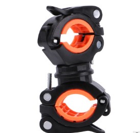 HKM-460051 Bicycle Flashlight Bracket Stand - Adjustable Light Holder for Cycling