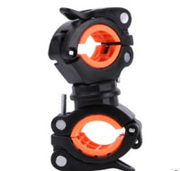 HKM-460051 Bicycle Flashlight Bracket Stand - Adjustable Light Holder for Cycling