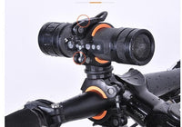 HKM-460051 Bicycle Flashlight Bracket Stand - Adjustable Light Holder for Cycling