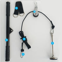 HKM-537619 Comprehensive Pull Rope Fitness Device for Versatile Training