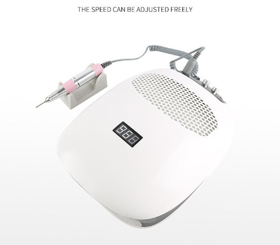 HKM-730387 Triple LED Nail Light for Manicure - ABS Plastic, 140W Power, AC110-240V