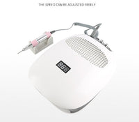 HKM-730387 Triple LED Nail Light for Manicure - ABS Plastic, 140W Power, AC110-240V
