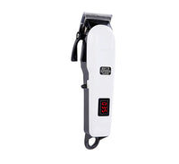 HKM-173267 Electric Hair Clipper with Stainless Steel Cutter Head, LCD Display, Low Noise, USB Rechargeable, Includes Combs and Accessories