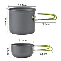 HKM-201043 Portable Cookware Set for Easy Outdoor Cooking